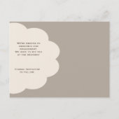 Bewaar de strandstijl van Date! Aankondigingskaart (Achterkant)