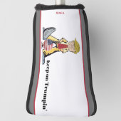 Bewaar de Trumpin. Golfheadcover (Draai 90)