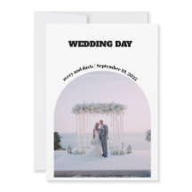 Bewaar deze datum Eenvoudig met foto