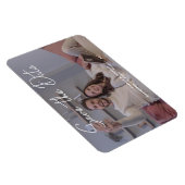 Bewaar deze datum | Gepersonaliseerde fotomagneetj Magneet (Rechterzijde)