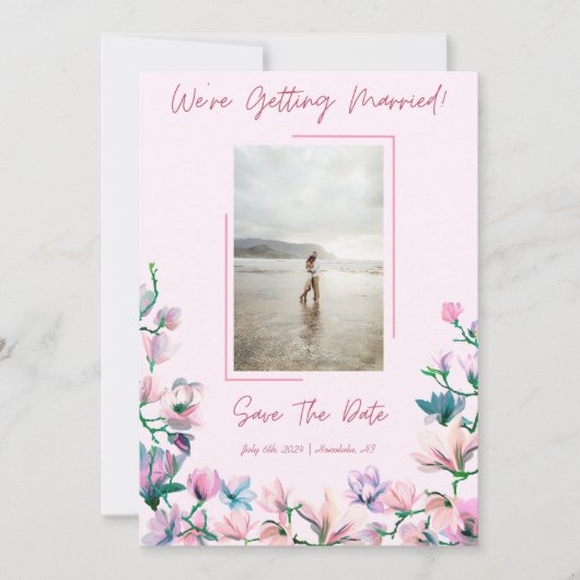 Bewaar deze datum kaart (Voorkant)