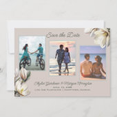 Bewaar deze datum Magnolia Trouw Aankondiging (Voorkant)