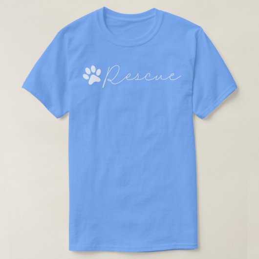 Bewaar een huisdier en adopteer vandaag t-shirt (Design voorkant)