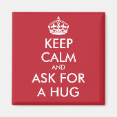 BEWAAR EEN KALK EN VRAAG OM EEN HUG MAGNEET (Voorkant)