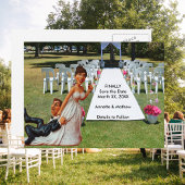 Bewaar eindelijk de datum bruin haar grappig paar aankondigingskaart