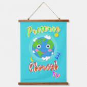 Bewaar en koester mij hangend wandkleed (Voorkant)