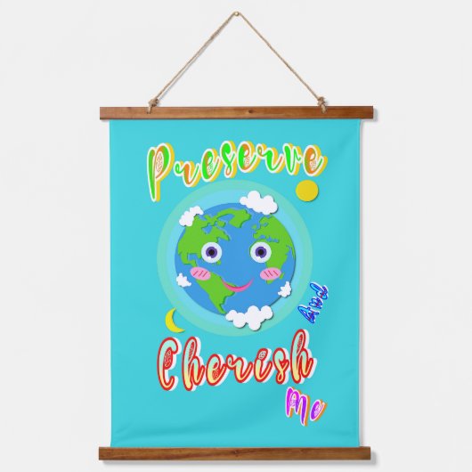 Bewaar en koester mij hangend wandkleed (Voorkant)