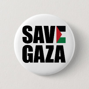 BEWAAR GAZA RONDE BUTTON 5,7 CM