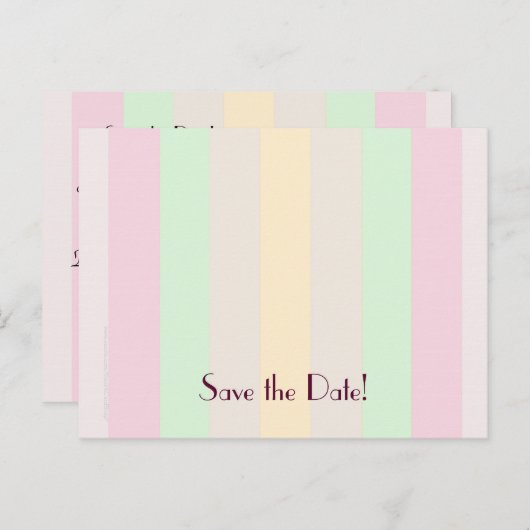 Bewaar het 50e verjaardagsfeest Briefkaart (Voorkant / Achterkant)