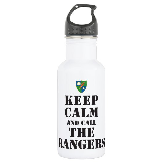 BEWAAR HET BEREIK EN NOEMEN DE RANGERS WATERFLES  (Voorkant)