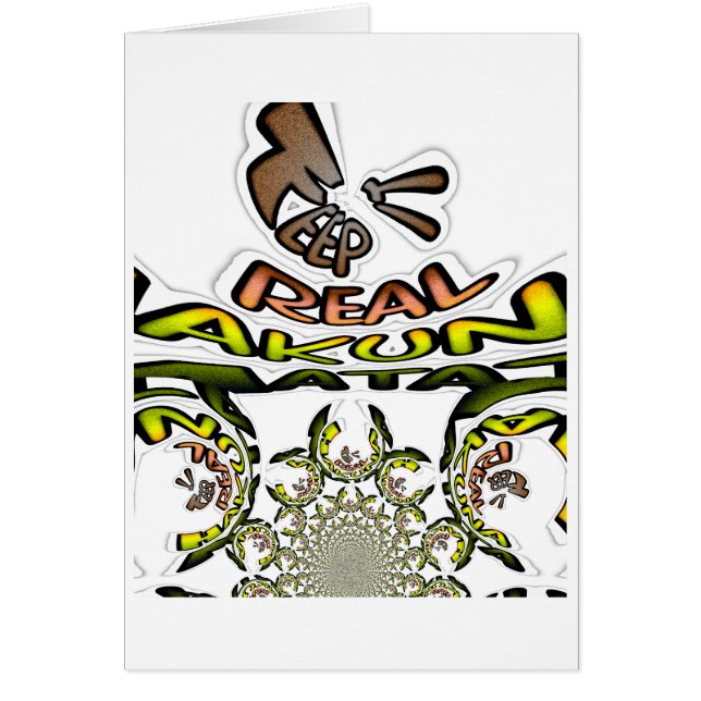 Bewaar het echt Hakuna Matata Altijd (Voorkant)