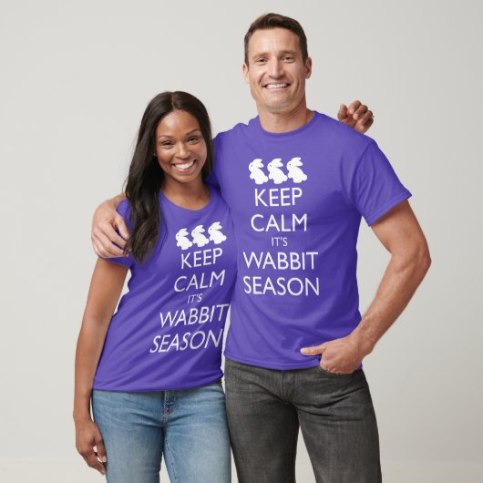 BEWAAR HET EEN WABBITSSEASON IS T-SHIRT (Unisex)
