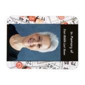 Bewaar het geheugen Foto Gebed Bingo spel Magneet (Horizontaal)