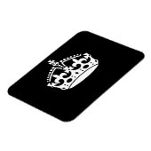 BEWAAR HET KROEIENPictogram OP Zwart KEEP dit Magneet (Linkerzijde)