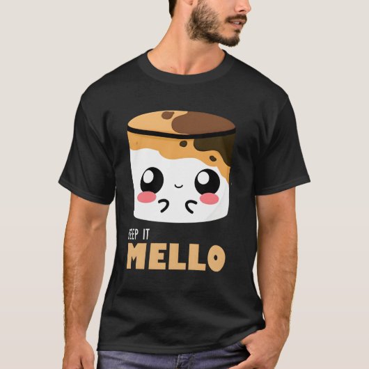 Bewaar het Marshmellos voor kleur T-shirt (Voorkant)