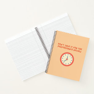 Bewaar het niet - notitieboek