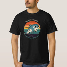 Bewaar het Vaquita dag T-shirt