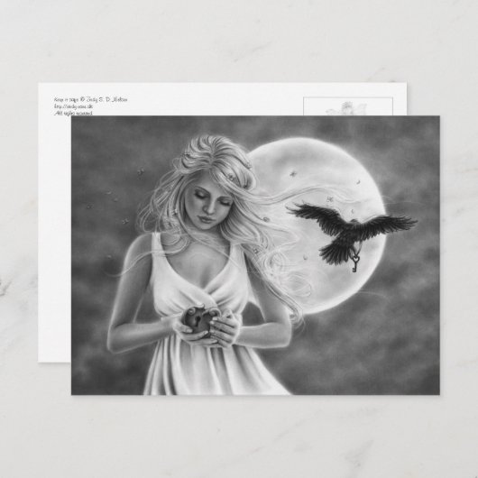 Bewaar het veilig Briefkaart (Voorkant / Achterkant)