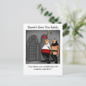 Bewaar in aanraking Humor Briefkaart "Spectickles" (Staand voorkant)