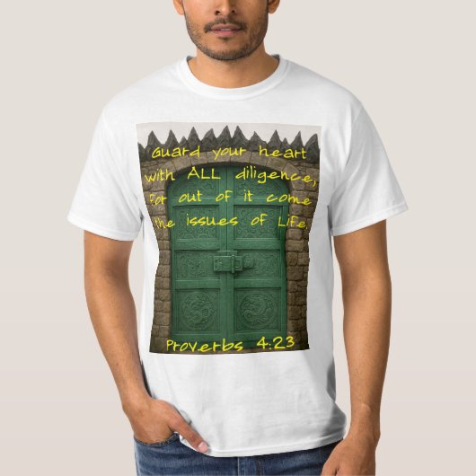 Bewaar je hart (JADED Gate) t-shirt (Voorkant)