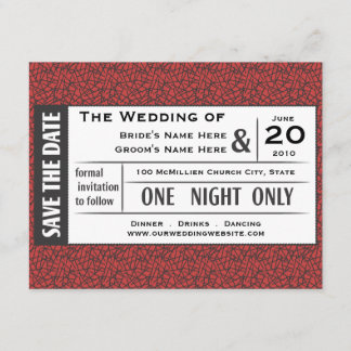 Bewaar je Ticket! Kaart