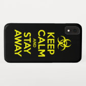 BEWAAR KALK EN BLIJF WEG Case-Mate iPhone CASE (Achterkant (horizontaal))