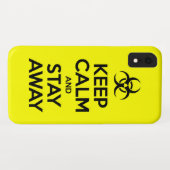 BEWAAR KALK EN BLIJF WEG Case-Mate iPhone CASE (Achterkant (horizontaal))
