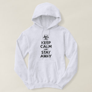 BEWAAR KALK EN BLIJF WEG HOODIE