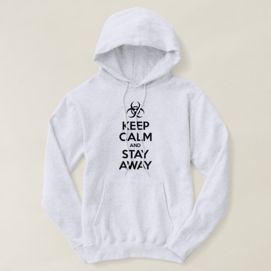 BEWAAR KALK EN BLIJF WEG HOODIE (Design voorkant)