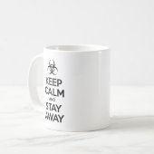 BEWAAR KALK EN BLIJF WEG KOFFIEMOK (Voorkant links)