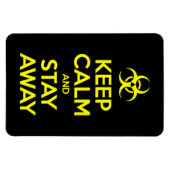 BEWAAR KALK EN BLIJF WEG MAGNEET (Horizontaal)