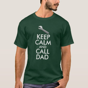 BEWAAR KALK EN VRAAG DAD T-SHIRT