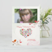 Bewaar mij in uw hartfoto Valentijns kaart (Staand voorkant)