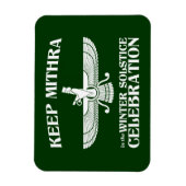 Bewaar Mithra in de winterpleisterfeestdag Magneet (Verticaal)