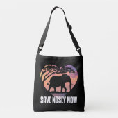 Bewaar Nosey Now Sling Strap, Crossbody Bag Tas (Achterkant)