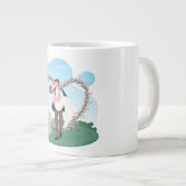 Bewaar of Creëer bewaar uw eigen Grote Koffiekop (Voorkant rechts)