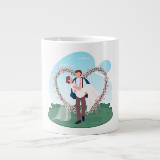 Bewaar of Creëer bewaar uw eigen Grote Koffiekop (Voorkant)