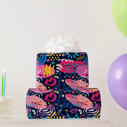 Bewaar of Creëer je eigen glanzende omlooppapier Cadeaupapier (Feestgeschenken)