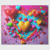 Bewaar of Creëer je eigen glanzende omlooppapier Cadeaupapier (Vlak)