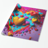 Bewaar of Creëer je eigen glanzende omlooppapier Cadeaupapier (Uitgerold)