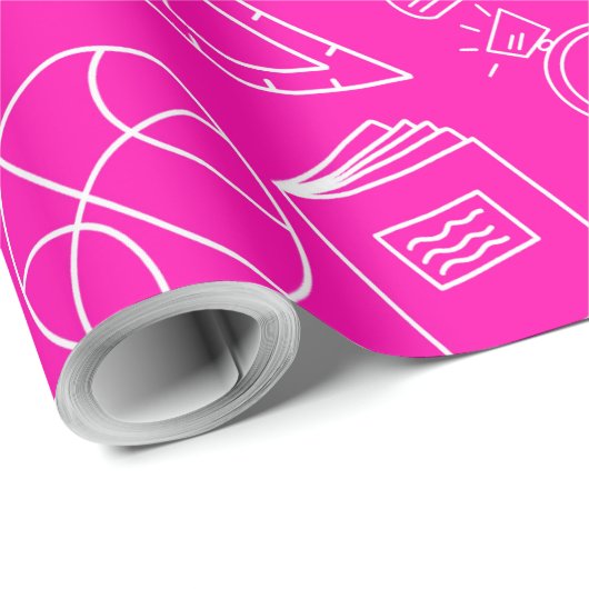 Bewaar of Creëer je eigen glanzende omlooppapier Cadeaupapier (Rol Hoek)
