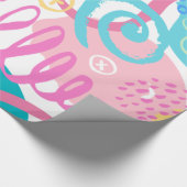 Bewaar of Creëer je eigen glanzende omlooppapier Cadeaupapier (Hoek)