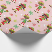 Bewaar of Creëer je eigen glanzende omlooppapier Cadeaupapier (Hoek)