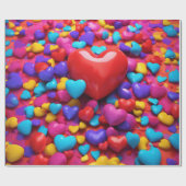 Bewaar of Creëer je eigen glanzende omlooppapier Cadeaupapier (Vlak)