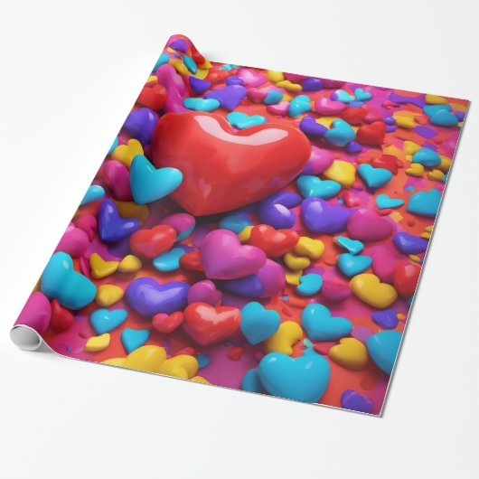 Bewaar of Creëer je eigen glanzende omlooppapier Cadeaupapier (Uitgerold)