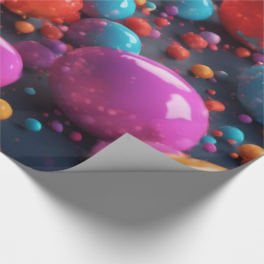 Bewaar of Creëer je eigen glanzende omlooppapier Cadeaupapier (Hoek)