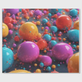 Bewaar of Creëer je eigen glanzende omlooppapier Cadeaupapier (Vlak)