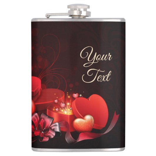 Bewaar of creëer je eigen kolf, 6 oz. Heupfles (Voorkant)