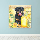 Bewaar of Creëer je eigen omwikkelde canvas Afdruk (Insitu (Houten vloer))