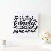 Bewaar of Creëer uw eigen :-) Vierkante Klok (Huis)